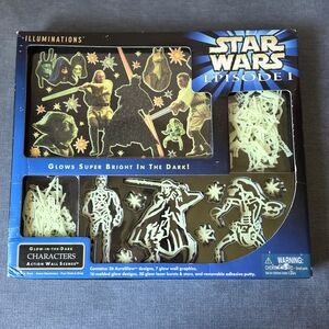 Star Wars Glow-in-the-Dark Wall Scene